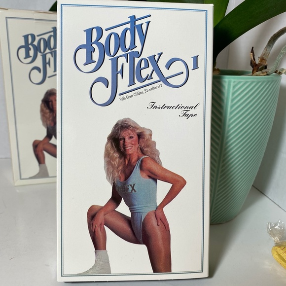 Body Flex, Vintage1992 NEW Vhs instructional/exercise tapes, Never opened or use - Picture 3 of 5